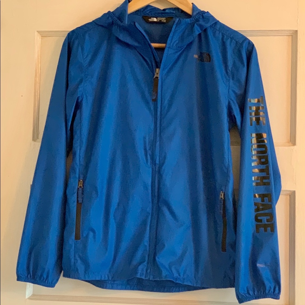 North Face Windwall Packable Blue Windbreaker
